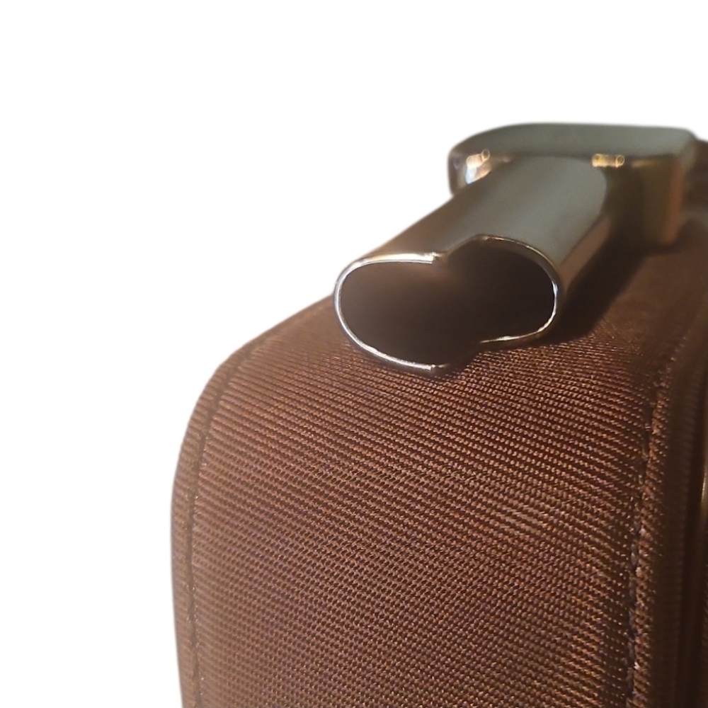 EDIE PARKER | Burn Leather Crossbody Bag Brown Minimal Shoulder Bag - Picture 8 of 10